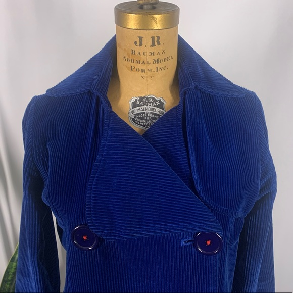 Double breasted corduroy jacket. - Picture 4 of 4